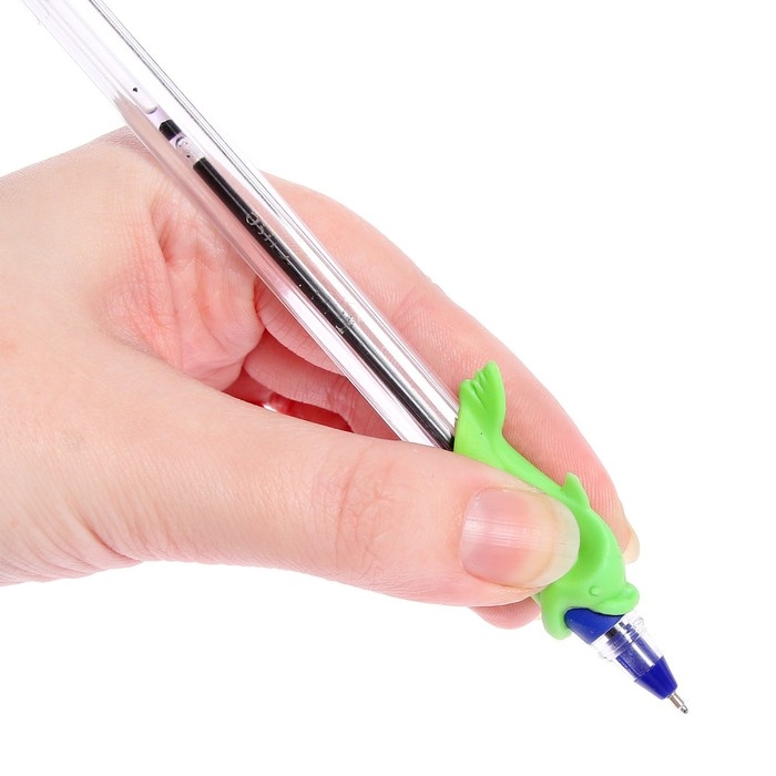 Развивающий набор &laquo;Рыбки для письма&raquo;, тренажёр для письма, ручка-самоучка, 5 шт., цвета МИКС