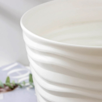 Кашпо &laquo;Дюна&raquo;, 8,5 л, цвет белый