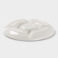 Менажница Доляна "Гуси" цвет белый  5 ячеек 25,5х3 см