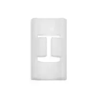 Держатель самоклеящийся для проводов и гирлянд ТУНДРА, 28&times;16&times;9 мм, белый, 12 шт.