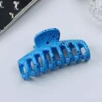 Краб для волос "Флоранс" прямой, 6,5 см, микс