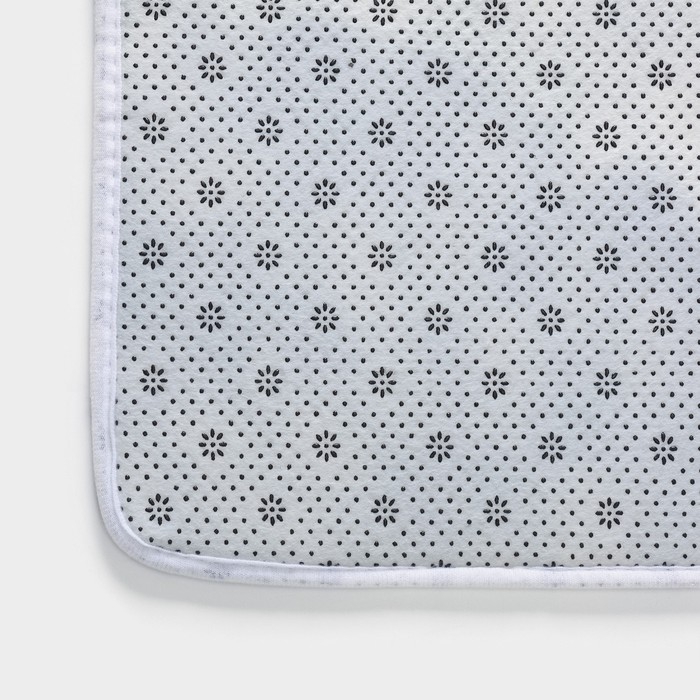 Коврик для ванной и туалета Доляна &laquo;Галька&raquo;, 40&times;60 см