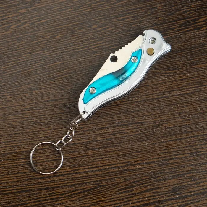 Нож перочинный складной "Тигровый-2", 10.7 см, длина лезвия 45 мм, цвет МИКС