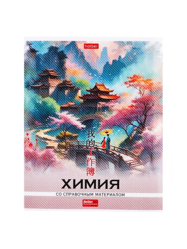 Комплект предметных тетрадей 48 листов, 12 предметов Hatber &laquo;Искусство Азии&raquo;, пластиковая обложка с печатью, тиснение фольгой, с интерактивным сп...