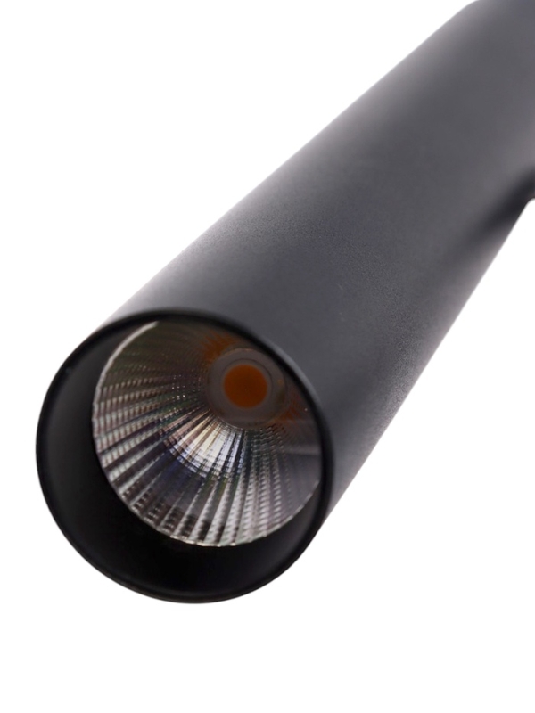 Трековый светильник, серия "Flat" FTL-008, 5Вт, 48В, 3000К, IP20, 300мм, черный