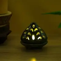 Подсвечник &laquo;Конус&raquo;, 8.5&times;8.5&times;8.5 см, керамика, МИКС