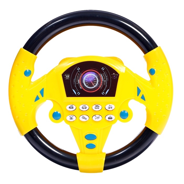 Руль музыкальный &laquo;Гонщик&raquo;, звуковые эффекты, МИКС