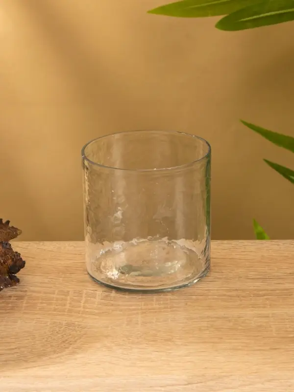 Подсвечник со стеклом "Влюбленные зайцы" алюминий 8,5х8,5х9 см