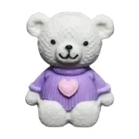 Ластик фигурный "Мишка" МИКС