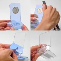 Ценникодержатель, 6&times;2&times;4 см, ПЭТ 0,5 мм, В ЗАЩИТНОЙ ПЛЁНКЕ