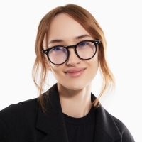 Очки компьютерные антиблик дужка 14.5 см, ширина 10.6 см, линза 4.6&times;4.5 см