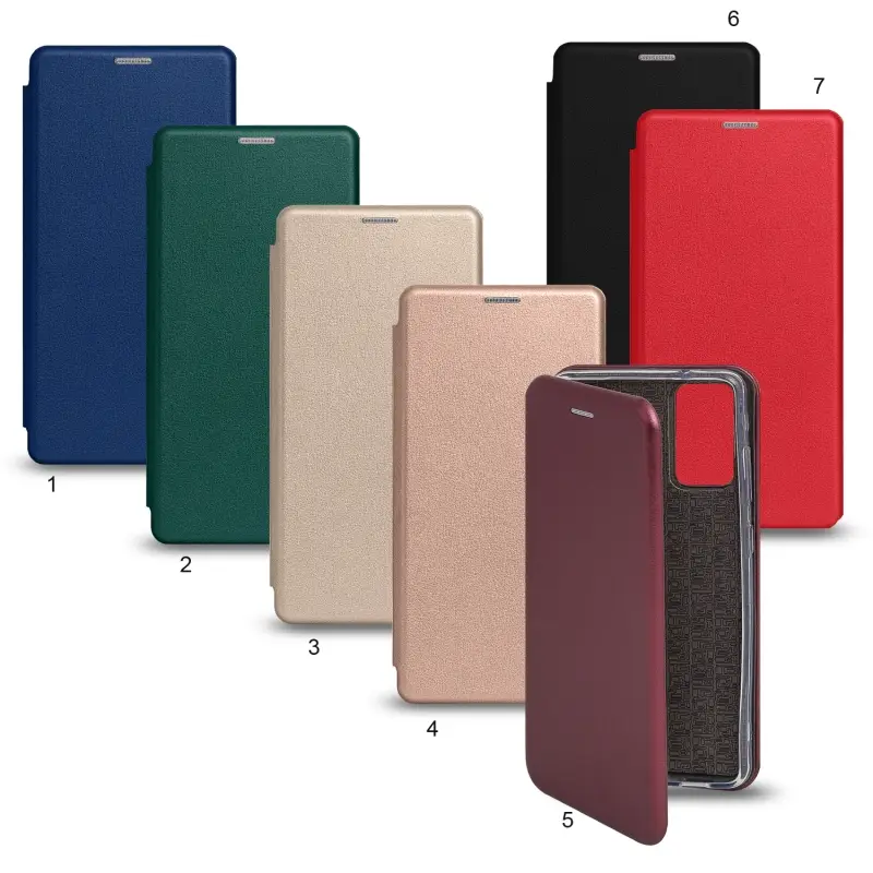 Чехол-книжка Samsung Note 20 цвета в ассортименте