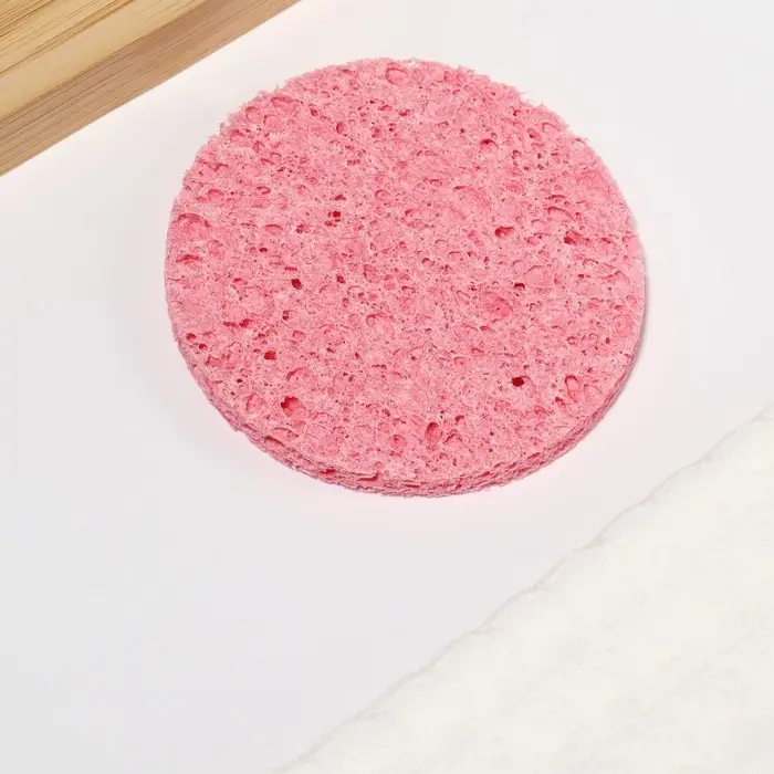 Спонж для умывания &laquo;Мягкость&raquo;, d=7.5 см, МИКС