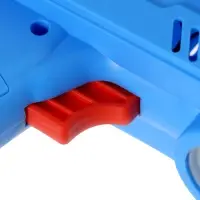 Генератор мыльных пузырей &laquo;Пистолет&raquo;, световые эффекты, работает от батареек, синий