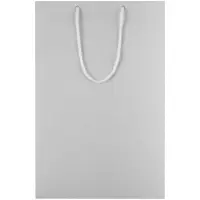 Пакет бумажный Eco Style, светло-серый