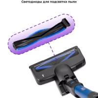 Беспроводной пылесос вертикальный КТ-5175 (2 в 1) 220 Вт