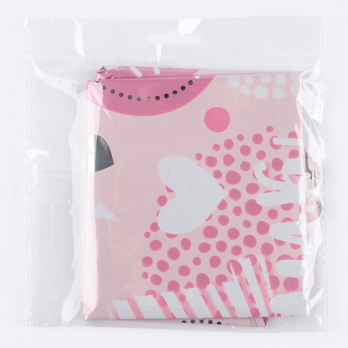 Воздушный шар фольгированный 18" &laquo;1 годик. Дочка&raquo;, сердце