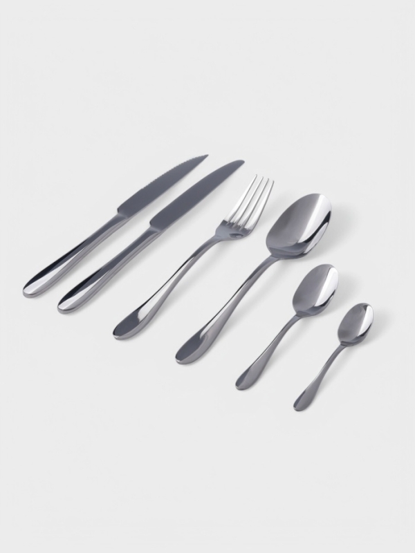 Вилка столовая Hanna Kn&ouml;vell Svatan, 20.6 см, толщина 2.5 мм, нержавеющая сталь, серебристая