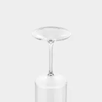 Набор бокалов для вина "Индиго" 2 шт, 8,2х21,5 см, прозрачные