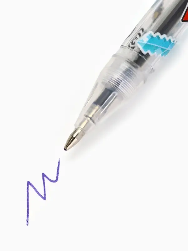 Ручка шариковая с колпачком "Wow", синяя паста 0.7 мм