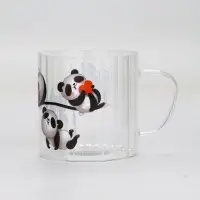 Кружка стеклянная &laquo;Панды&raquo;, 650 мл