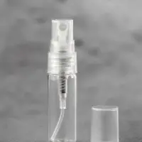 Флакон стеклянный для парфюма, с распылителем, 3 мл, прозрачный