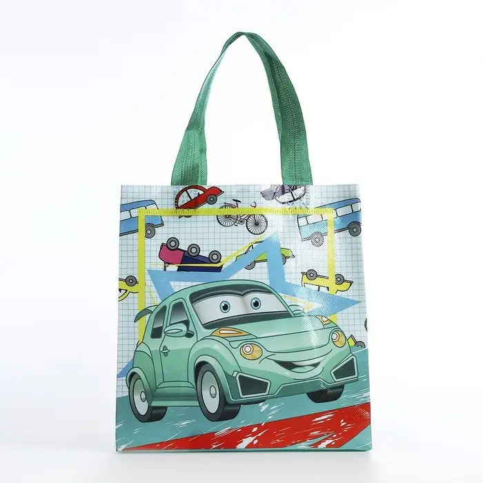 Сумка детская без застёжки, цвет зелёный