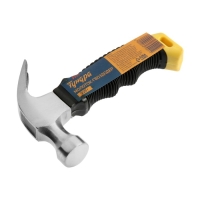 Молоток-гвоздодер ТУНДРА mini, обрезиненная рукоятка, 225 г