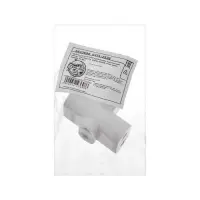 Тройник компактный с разьемами под плоскую вилку, 10А, без з/к, 220 В, белый, розн. упак.