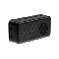 Часы - будильник электронные настольные: колонка, bluetooth, tf-карта, USB