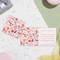 Мини-открытка "Цветочная" 7,5х7,5 см