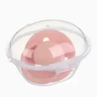 Соска - пустышка классическая, латекс, цв.персиковый, в контейнере, от 6 мес., M&B