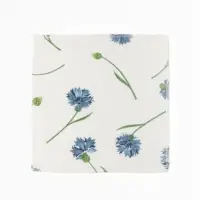 Набор платочков Крошка Я  Cornflowers (вид 1) 20*20 см-5 шт, муслин, 100 % хлопок