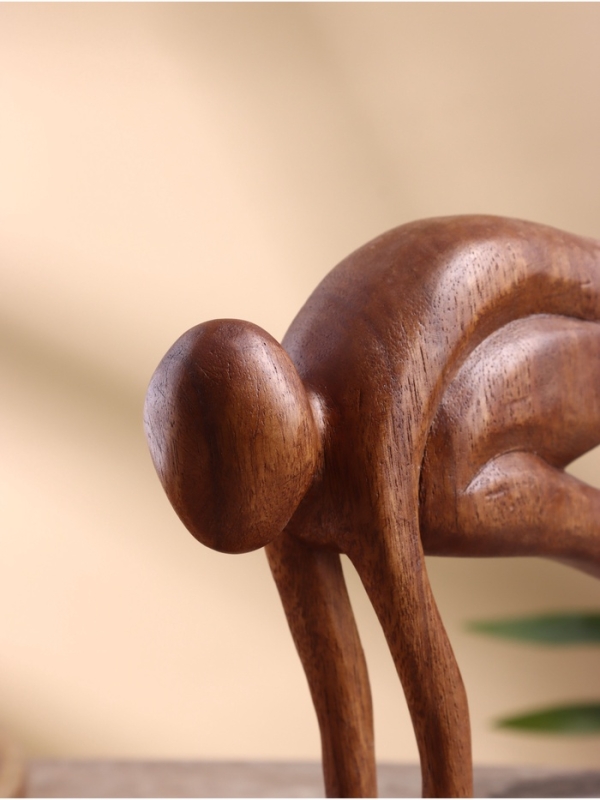 Сувенир "Прыжок" дерево суар, 14х4х20 см