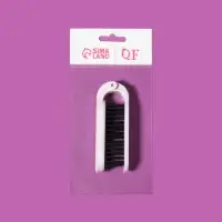 Расчёска массажная, складная, с зеркалом, 3 &times; 10 см, цвет МИКС