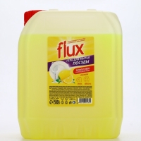 Гель для мытья посуды FLUX "Сочный лимон",  5 л