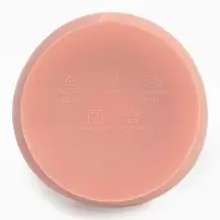 Тарелка детская на присоске и ложка, розовый, Mum&Baby