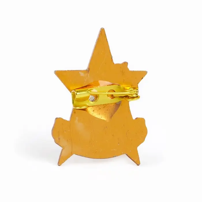 Значок СССР &laquo;За отличную стрельбу&raquo;, 3&times;2 см, цвет красно-белый в золоте