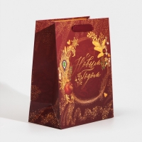 Пакет подарочный новогодний ламинированный &laquo;Сказка&raquo;, MS 18 х 23 х 10 см, Новый год