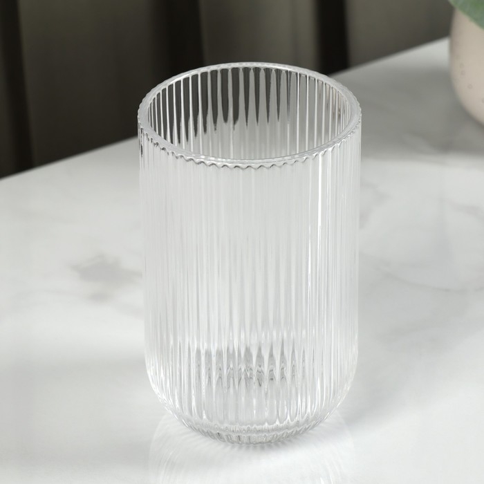 Стакан стеклянный Magistro &laquo;Грани&raquo;, 400 мл, 8&times;13 см