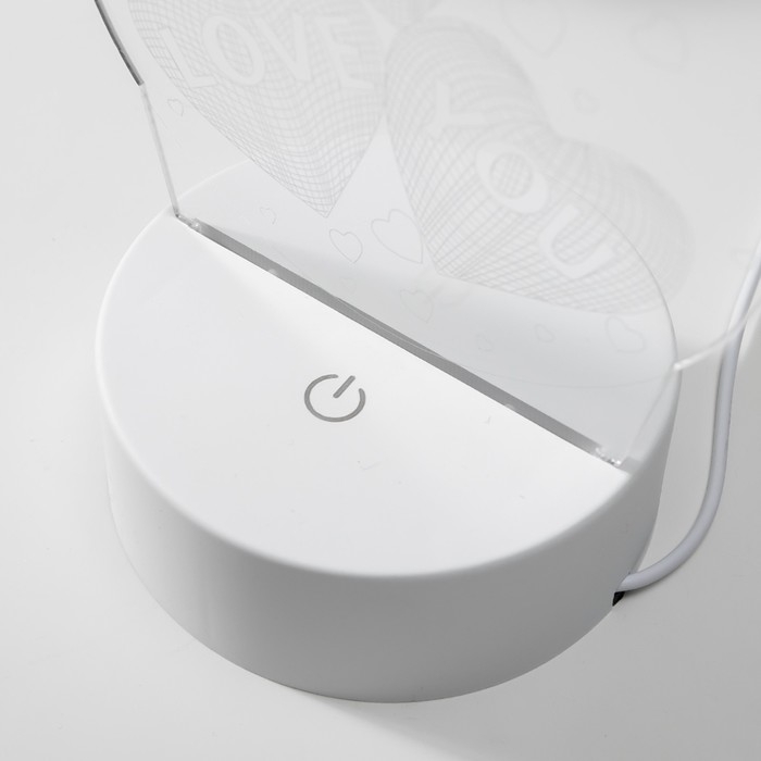 Светильник "Любовь" LED 3 цвета от USB