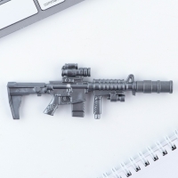 Ручка прикол шариковая синяя паста гранатомет &laquo;Вижу цель&raquo; пластик 0,5 мм