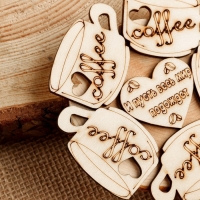 Подставка под горячее &laquo;Кофе&raquo;, D=11 см, можжевельник