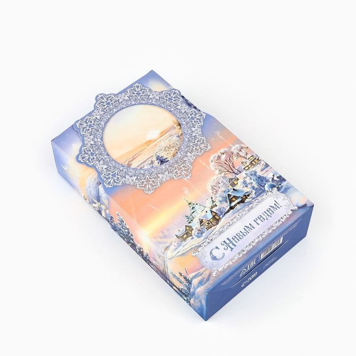 Коробка новогодняя складная &laquo;Зимняя сказка&raquo; 12.3 х 21 х 5.3 см, Новый год