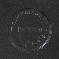 Сковорода KUKMARA &laquo;Традиция&raquo;, d=30 см, h=8.5 см, съёмные ручки, антипригарное покрытие, алюминий, чёрная