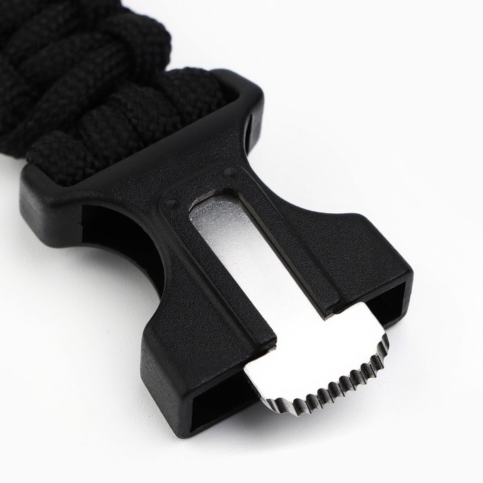 Браслет для выживания &laquo;100% уверенность в победе&raquo;, 26 х 2,5 см.