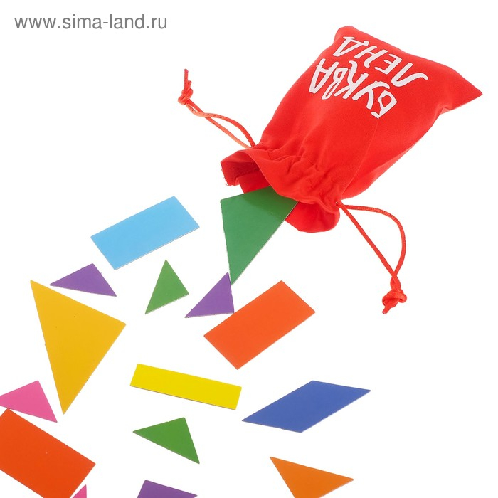 Книга &laquo;Магнитный танграм&raquo;, головоломка