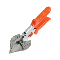 Ножницы универсальные ТУНДРА, SK5, по пластику, резине, дереву, металлу, 45 - 135&deg;, 220 мм