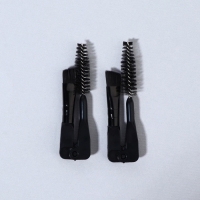 Набор кистей для макияжа &laquo;МИНИ&raquo;, 2 шт, цвет чёрный