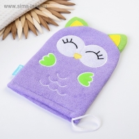 Игрушка-мочалка для купания, детская &laquo;Совёнок&raquo; из махры